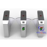 Access Control Face Recognition Turnstile Waterproof Outdoor With Barcode Scanner for sale