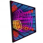Transform Your Space with Infinite Mirror 3D Custom Led Neon Sign Embrace Creativity for sale