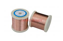 China Single Copper Nickel Alloy Wire CuNi6 For Heating Elements ISO9001 Approval supplier