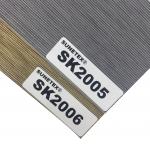 100% Polyester Translucent Sheer 3M Width Zebra Fabrics For Window Treatment
