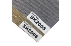 China 100% Polyester Translucent Sheer 3M Width Zebra Fabrics For Window Treatment supplier