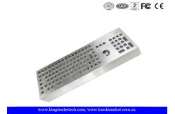 China Machine Industrial Keyboard With Trackball Desktop IP68 EMC USB supplier