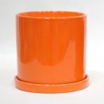 Sleek And Glossy Ceramic Flower Pots With Holes Craftsmanship