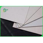 Recycled 1.5mm Grey Board Paper Strong Stiffness For Hard Book Covering
