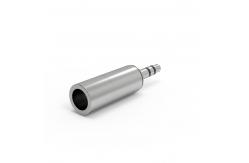 China Electrical 3.5mm Mono Jack Plug Male 2 Contact Insulation Resistance supplier