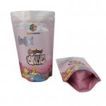 Custom Printed Flat Bottom Snack Pouhes and Tear-resistant for Chocolate Packing Bag for sale