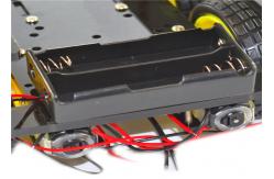 China 2 Layer 4WD Arduino Car Robot , Smart Car Chassis Four Wheel Drive supplier