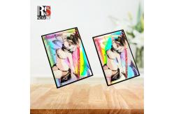 China Custom Printed Deck Protector Sleeves For Yugioh MTG Transparent Card Gaming supplier