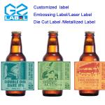 16. Custom Beer Bottle Labels with Local Glue Removal for Easy Application for sale