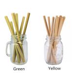 Nature Bamboo Eco-Friendly Bamboo Straws Custom Logo Drinking Straw for sale
