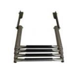 Stainless Steel Telescoping Marine Boat Ladder Upper Platform for sale