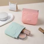 Mini Silicone Cosmetic Bag Washable Odorless Multi Function