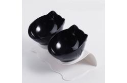 China PS ABS Unspillable Dog Bowl Funky Custom With Stand supplier