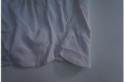 China 4 Way Stretch White Elastic Swim Trunks Womens Recycled With Custom Logo supplier