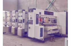 China Corrugated Carton Box Printing Slotting Die Cutting Machine  Water Ink supplier