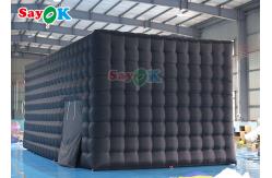 China Led Light Cube Inflatable Marquee Tent With Remote Controller supplier