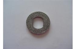 China 3cm 304SS Silencer Knitted Wire Mesh Gasket / Heat Shield Gasket supplier