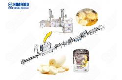 China Banana Chips Processing Machine Automatic Chips Making Machine Commercial Potato Chip Fryer supplier