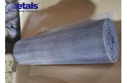 China Galvanized Square Woven Wire Screen Mesh Metal For Window Screen Anti Mosquito supplier