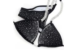 China Comfortable NPC Bikini Competition Suits , Bikini Contest Suits Customized Design supplier