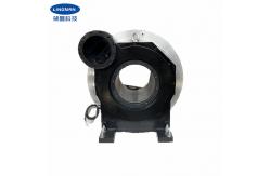 China Higher Accuracy Rotary Pneumatic 4 Jaw Laser Chuck For Fiber Laser Cutting supplier