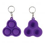 Brain Game 8cm EN71 Bubble Pop Keyring 21g concentration Training for sale