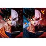 CMYK 30x40cm DBZ Lenticular Pictures For Promotion for sale
