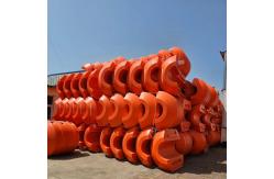 China HDPE Pipe Floater With Good Flexibility Hot Galvanized Steel Bolts And Nuts supplier