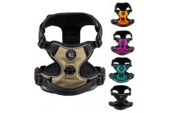 China Heavy Duty Dog Harness With Reflective Light supplier