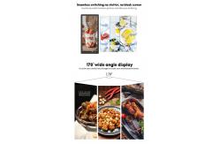 China Android 25 Inch Vertical lcd advertising display screen In Elevator 250CD/M2 supplier