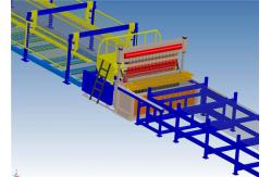 China Pneumatic Air Reinforcing Mesh Welding Machine 2500mm 8.5T Fully Automatic supplier