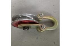 China Holding Pole Hoisting Tackle Round Cable Chain Hoisting Point Block supplier