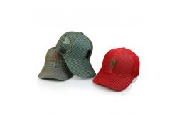 China Full Mesh 6 Panel Quick Dry 58cm Fitted Baseball Cap supplier