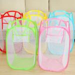 Dirty Clothes Light Nylon Mesh Pop Up Laundry Hamper Household for sale