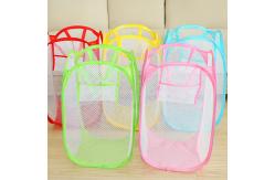 China Bulk Collapsible PP Plastic Laundry Basket Mesh Laundry Bag supplier