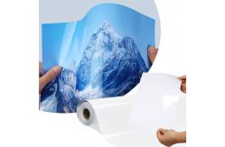 China 90gsm Inkjet Printing Sticker Glossy Coating Front Paper For Label Material supplier