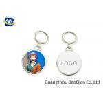 Beautiful Girl Image Custom 3D Keychain , Personalised 3D Keyrings MET Material