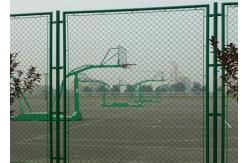 China 2.4m 3m Height Chain Link Security Fence Modern For Basketball Field supplier