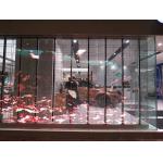 Shopping Malls Showcase Advertising Led Video Wall Indoor P3.91 P7.81  500X 1000MM 1920HZ HD Transparent Led Display for sale