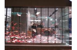 China 2880Hz 6500cd/m2 P7.8mm Transparent LED Display SMD2020 supplier