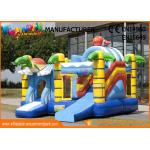 Commercial 0.55mm Vinyl Inflatable Bouncer Slide Fire Retardant And Water - Proof for sale