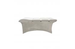 China 60*180*12cm Memory Foam Lash Bed Topper Knitted Fabric Lash Mattress supplier