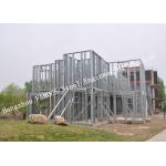 Prefabricated Q235b Light Steel Villa with Cladding Systems for Residential House for sale