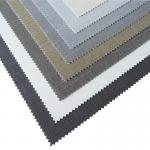 High Quality 100% Polyester Linen And Polyester Blackout Roller Blinds Fabric