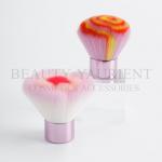 Long Lasting Durable Face Kabuki Makeup Brush Flower Swirl Shape 45g