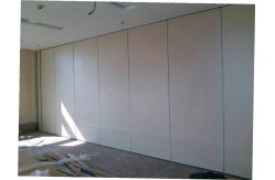 China Office Furniture Movable Partition Walls Melamine Surface Aluminium Profile supplier