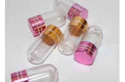 China 15mm PS Clear Plastic Pill Bottles Container One Capsule supplier