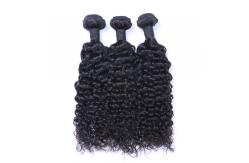 China Cuticle Aligned 6A Jerry Curly Peruvian Human Hair Weave supplier