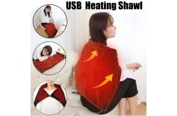China Wearable Electric Heated Clothes Shawl USB Charging 50degrees Plush Material ODM supplier
