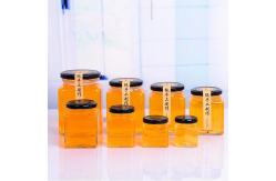 China Square Glass Storage Bottles 750ml 26.5oz Spice Jars With Black Lids supplier